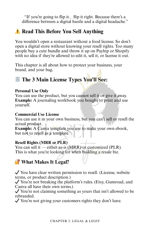 The Resellers Playbook™ – MRR & PLR Digital Product Flipping Guide (Beginner to Pro) BONUS INSIDE!