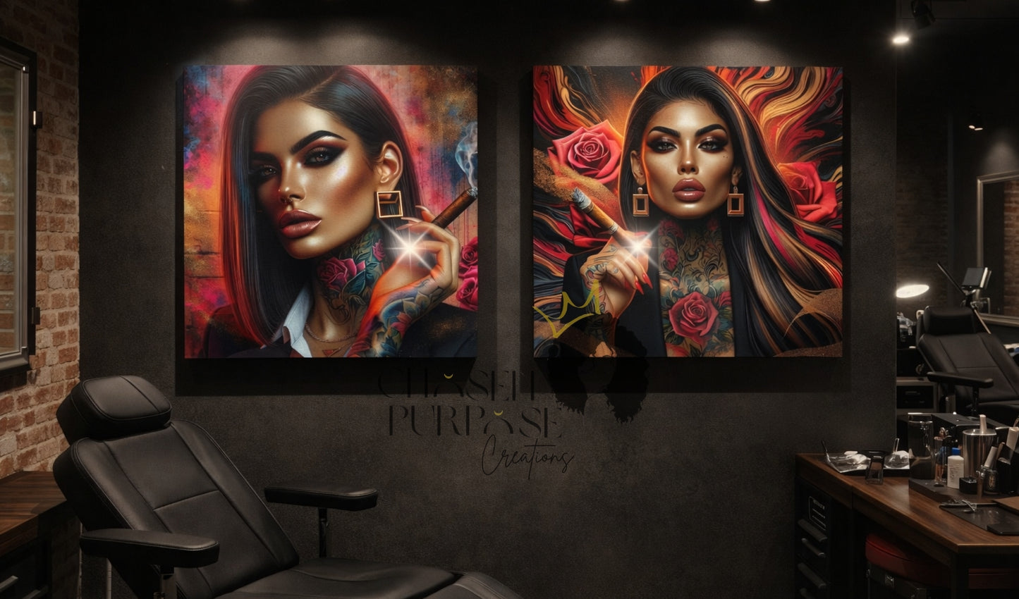 I Am My Own Religion – Feminine Power Canvas Wall Art | Commercial Use