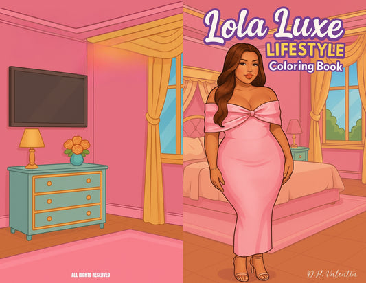 Lola Luxe Coloring Book Printable