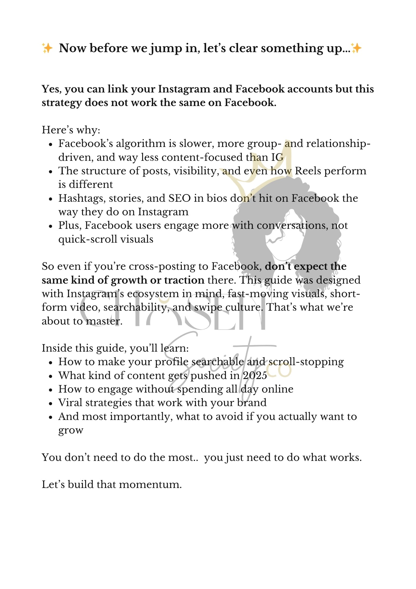 Instagram Growth Guide: Crack the Code to Organic Followers, Engagement & Sales