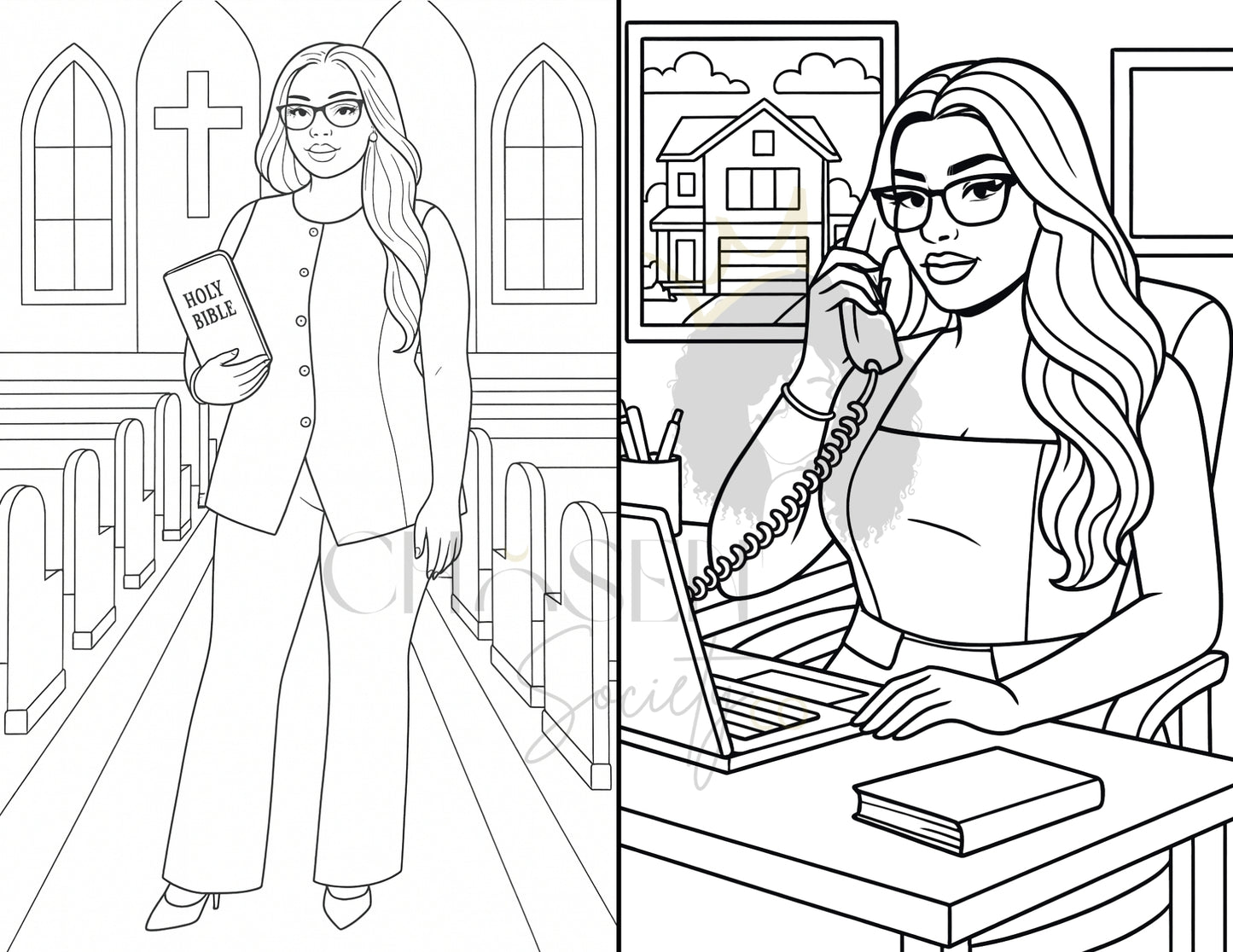 Lola Luxe Coloring Book Printable