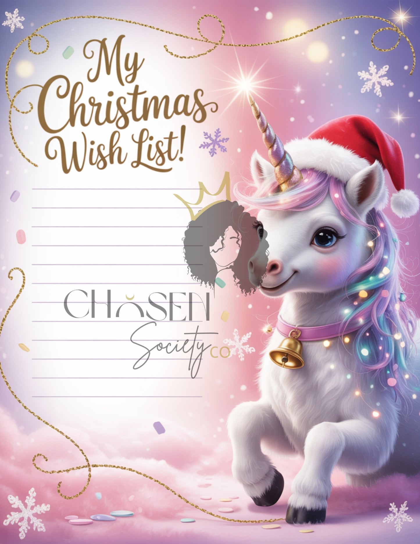 100 Kids Christmas Stationery Letters | Letters to Santa & Wish Lists