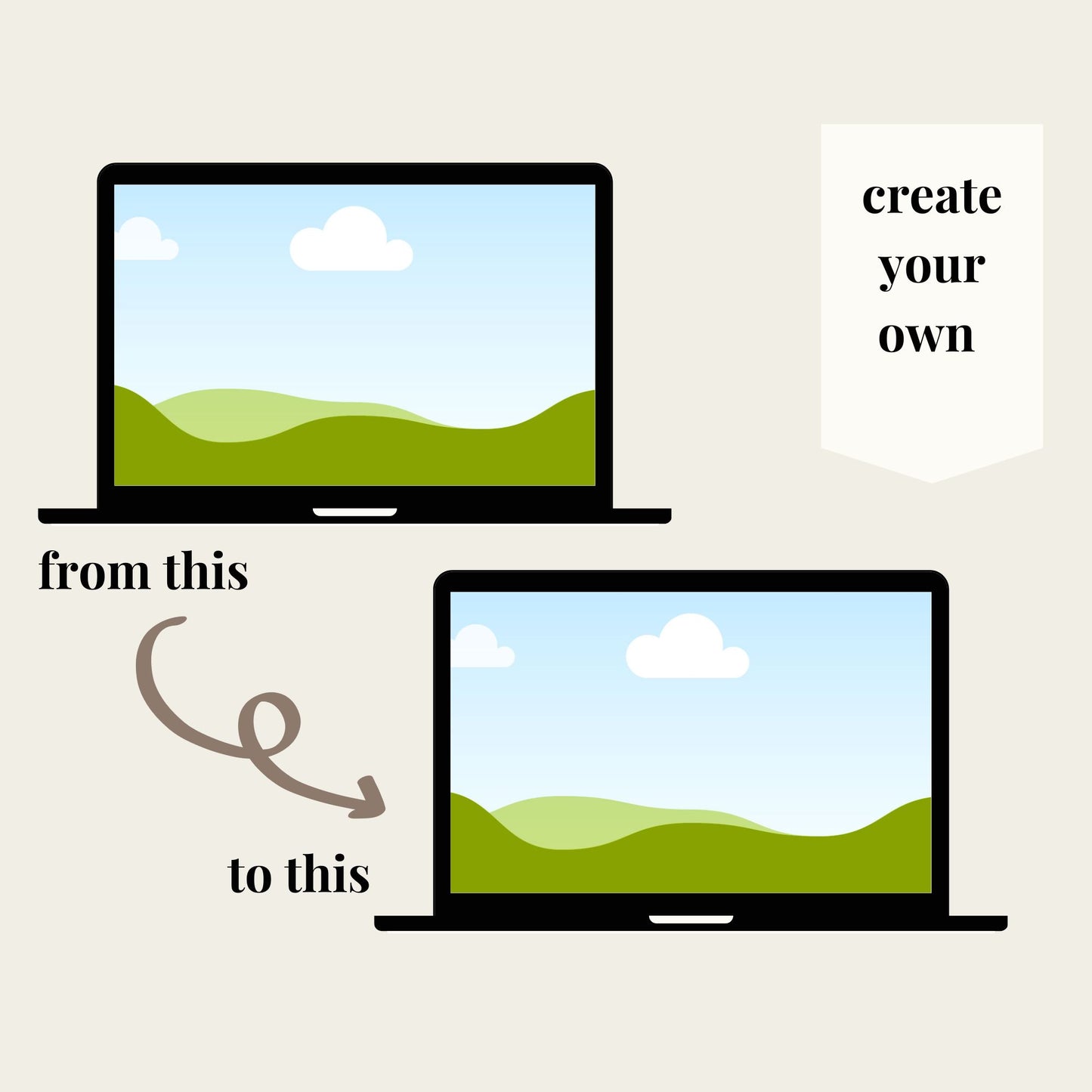 50-Shop Branding Canva Templates PLR+ | 10 Etsy-Size Banners (Resizable) + 40 Product Covers | Editable Templates for Any Online Store