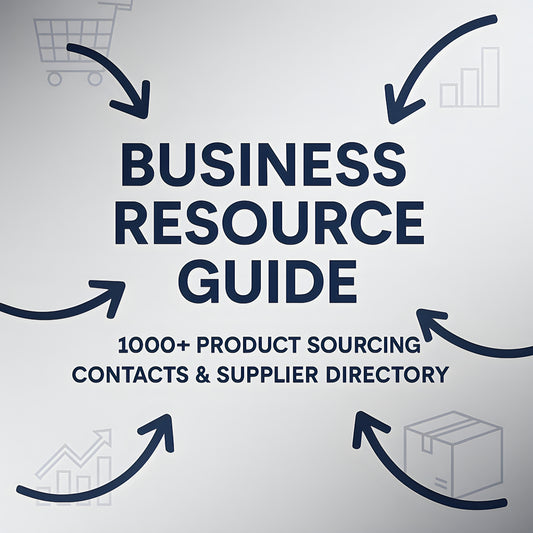 Business Resource Guide – 1000+ Product Sourcing Contacts & Supplier Directory