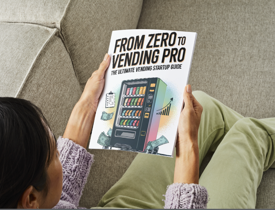 Vending Machine Business Startup Ebook + Tools | Step-by-Step Beginner Guide