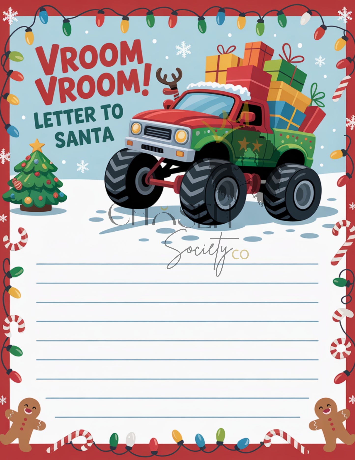 100 Kids Christmas Stationery Letters | Letters to Santa & Wish Lists