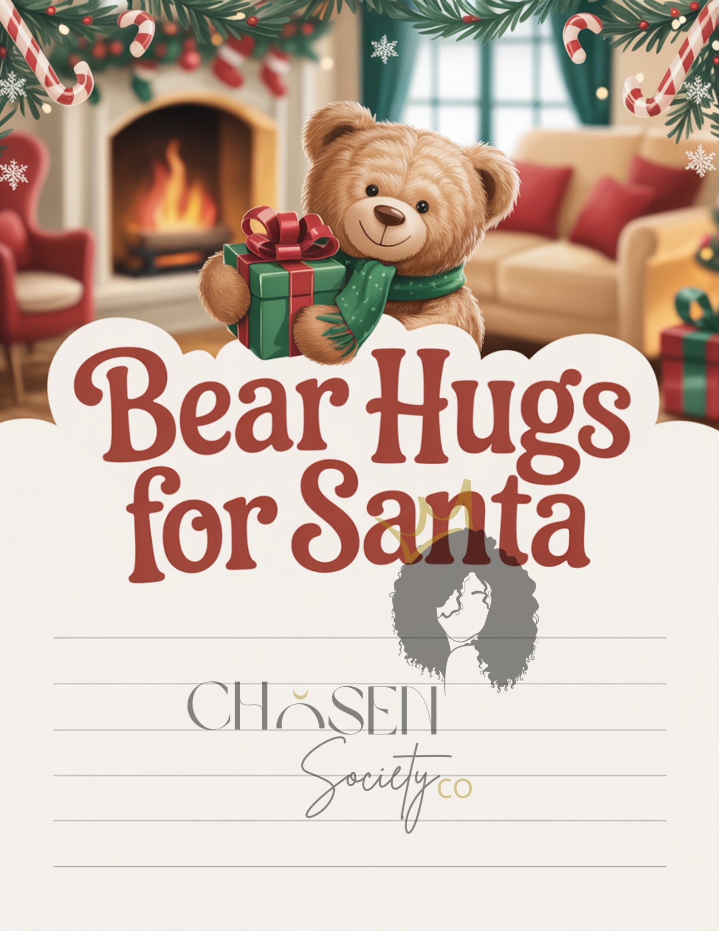 100 Kids Christmas Stationery Letters | Letters to Santa & Wish Lists