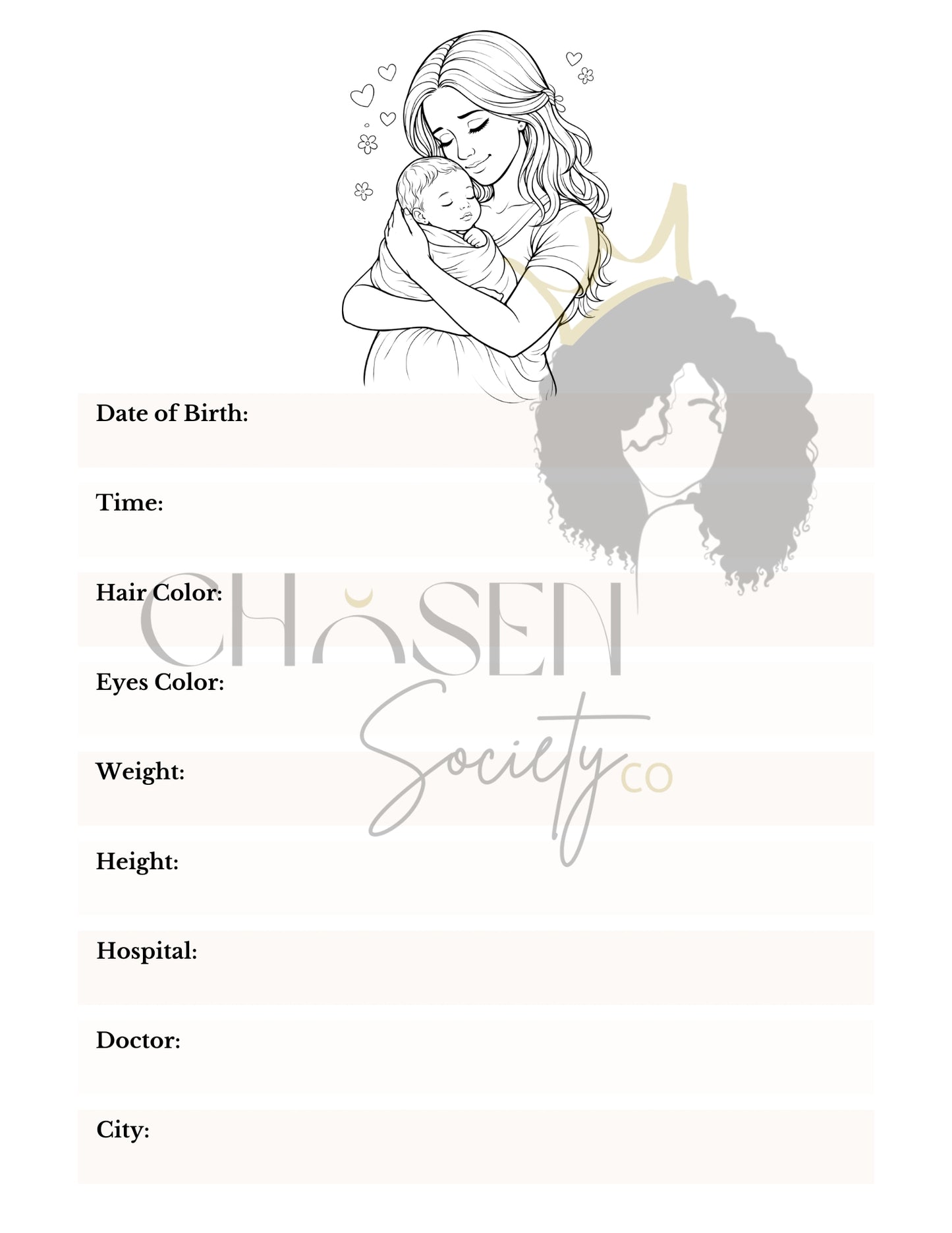 My Pregnancy PLR Bundle – Pregnancy Coloring Book, Journal & Baby Memory Book (Canva Templates)