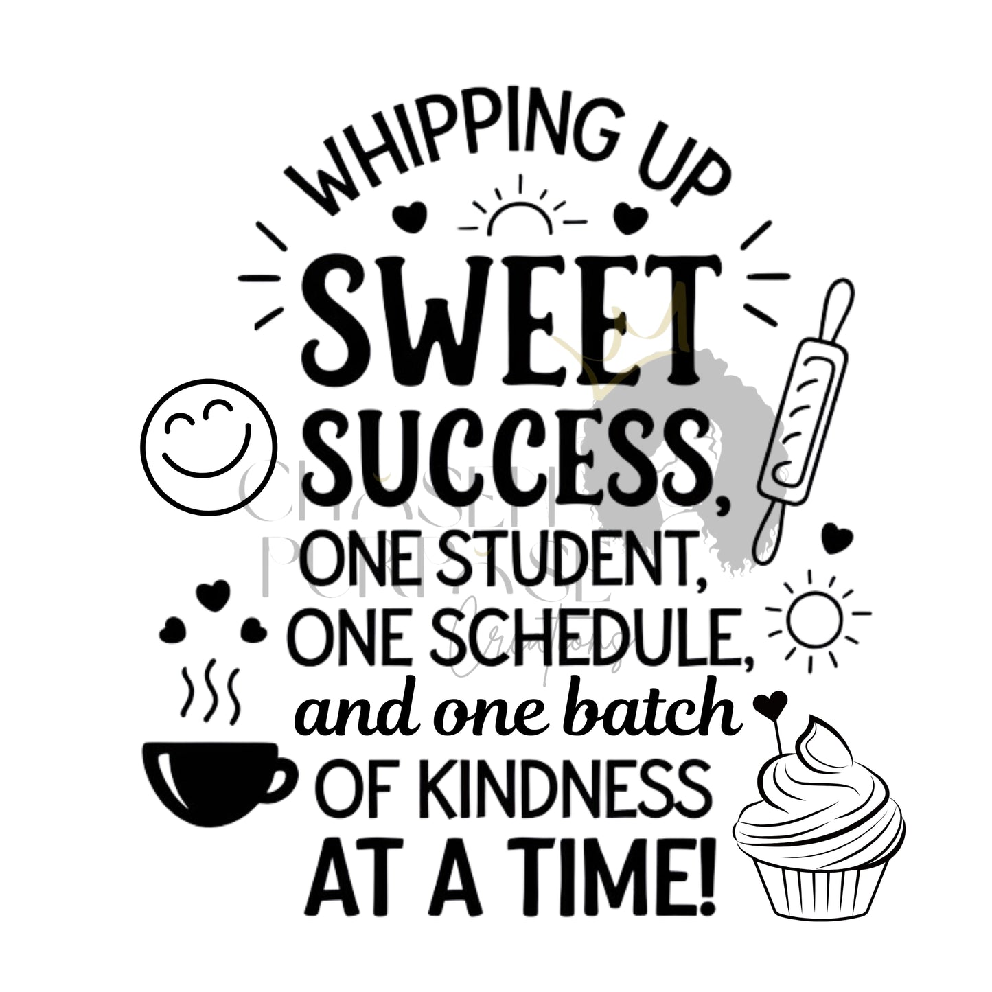 Teacher Baking Quote PNG Bundle | 7 Line Art Designs for Shirts, Gifts & Classroom Crafts | Teacher Appreciation Sublimation & Vinyl
