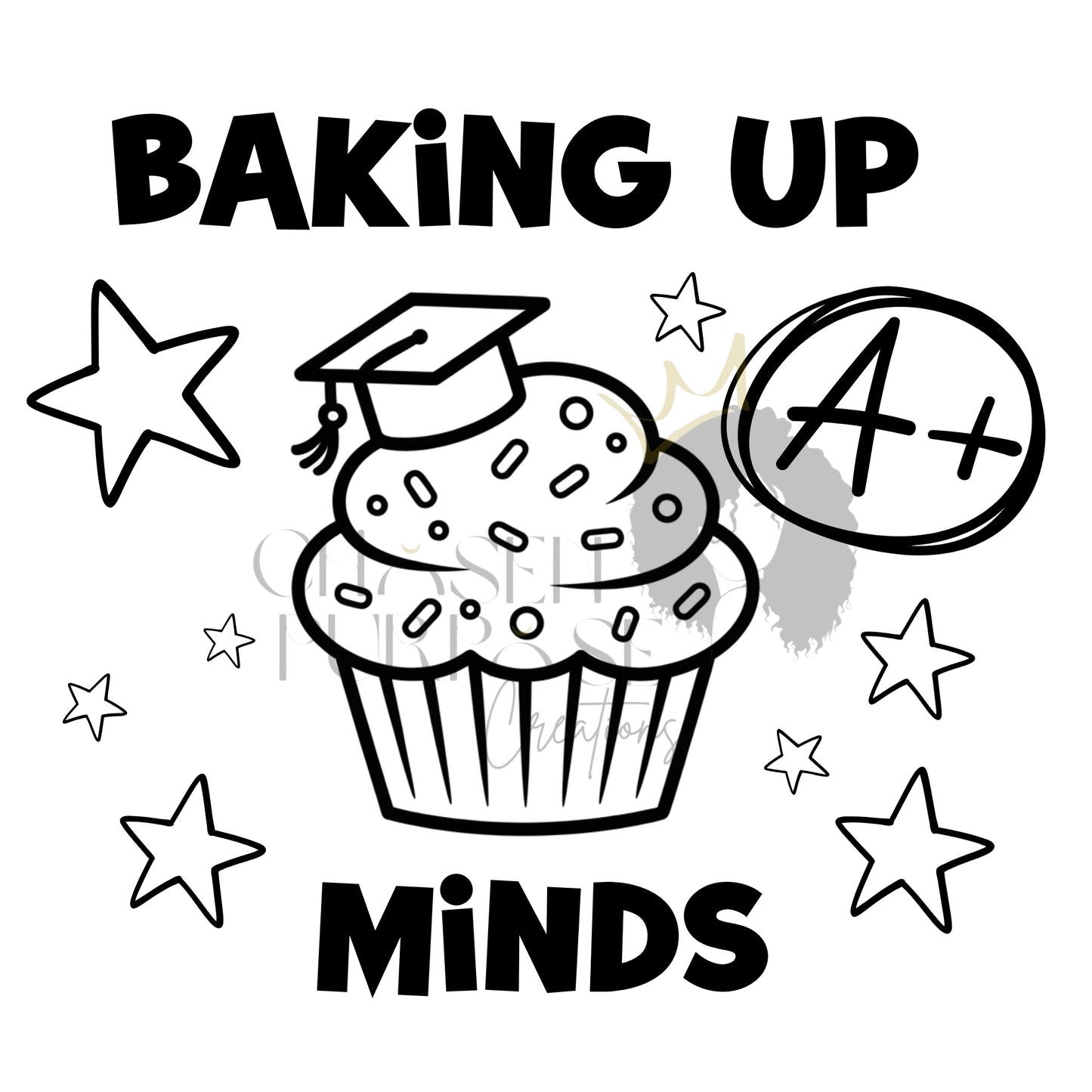 Teacher Baking Quote PNG Bundle | 7 Line Art Designs for Shirts, Gifts & Classroom Crafts | Teacher Appreciation Sublimation & Vinyl