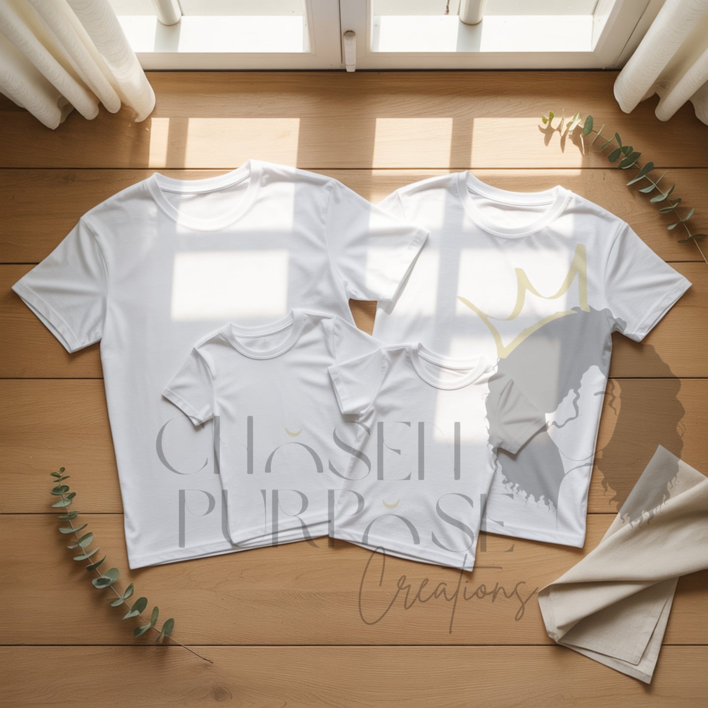 60 Mixed Apparel Mockup Bundle | Adults, Kids, Totes & Hats | All Seasons | High-Quality Stock Images – Ditch Paid Mockup Platforms!