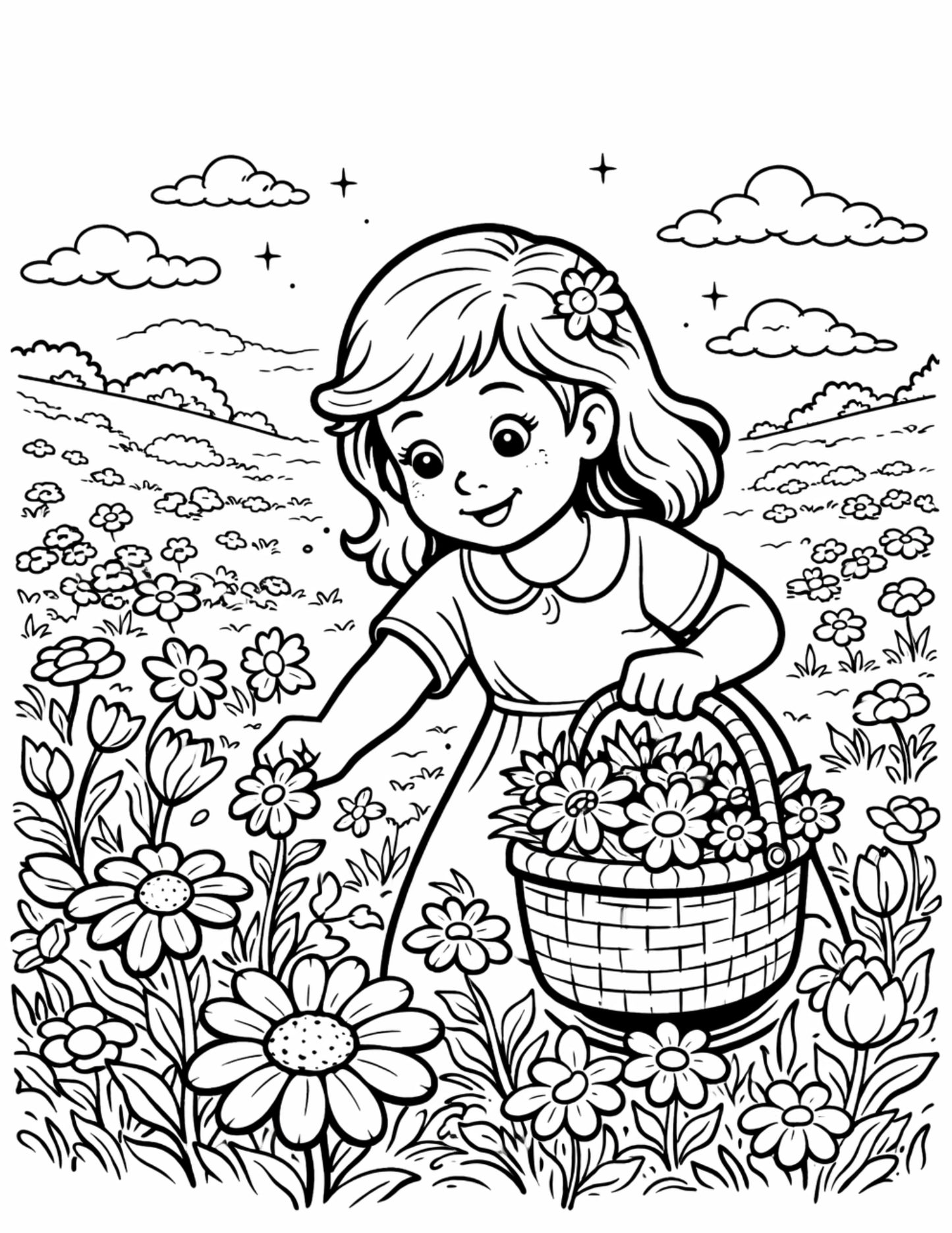 Lines & Luxe™ 1000 Coloring Page Prompt Pack – Fully Categorized AI Prompt Library
