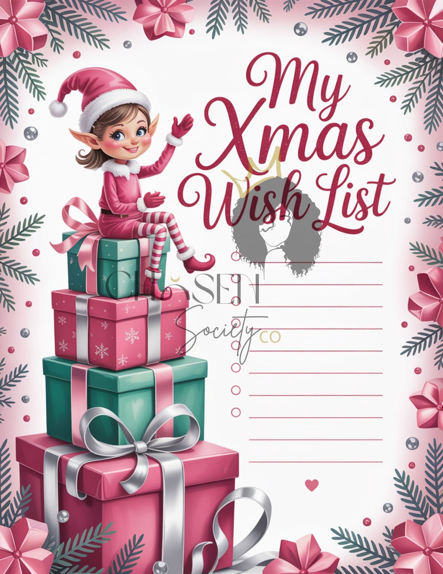 100 Kids Christmas Stationery Letters | Letters to Santa & Wish Lists