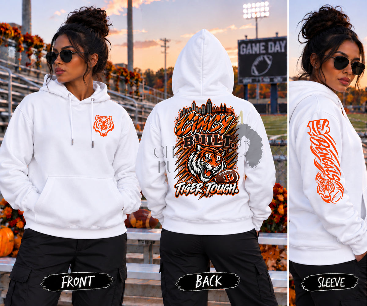 Game Day Spirit Hoodie | Sports Team Fan Apparel | Stadium Style Apparel