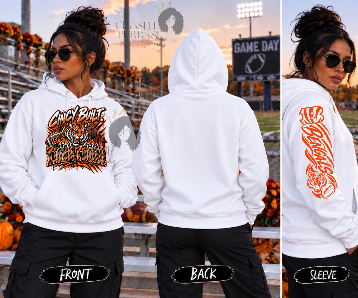 Game Day Spirit Hoodie | Sports Team Fan Apparel | Stadium Style Apparel