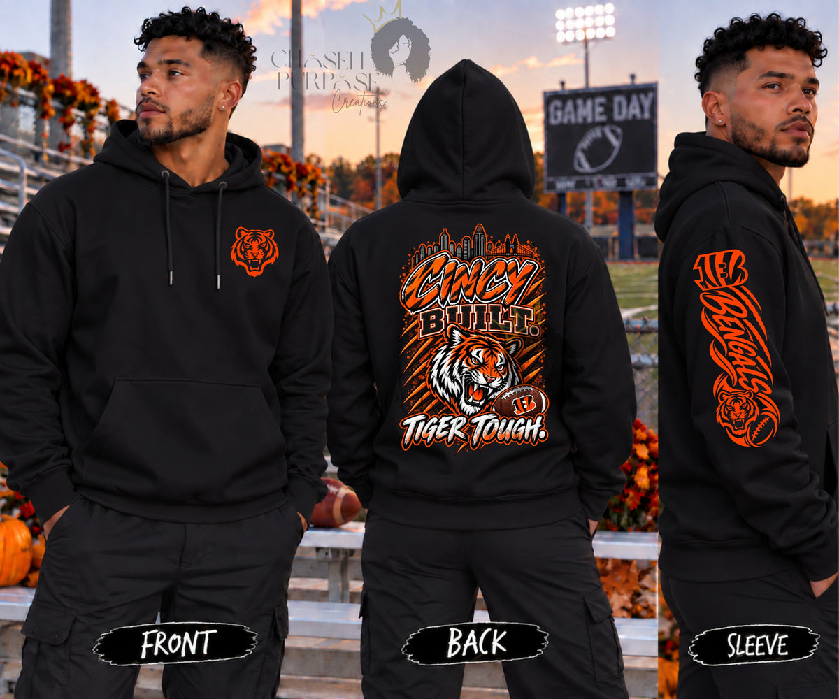 Game Day Spirit Hoodie | Sports Team Fan Apparel | Stadium Style Apparel