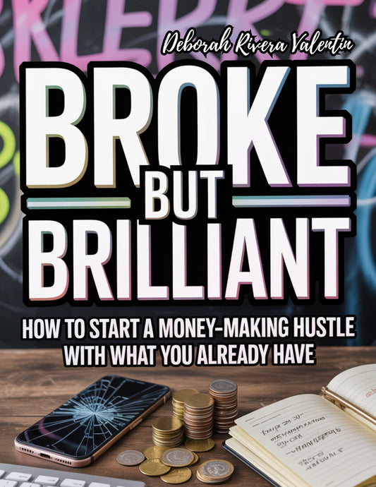 Broke But Brilliant: Digital Hustle Guide with MRR | Start a Money-Making Online Business with No Experience or Budget