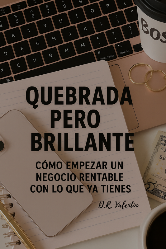 Quebrada Pero Brillante: Cómo Empezar un Negocio Digital con lo que Ya Tienes