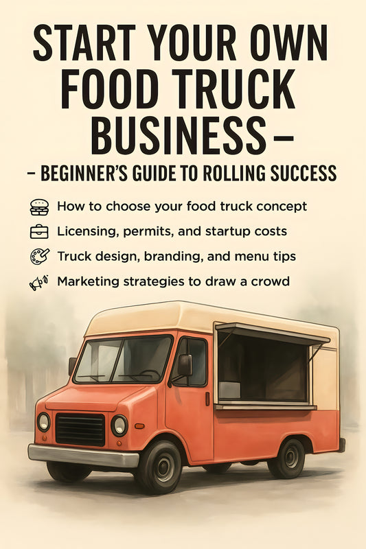 🛻 Start Your Own Food Truck Business – Beginner’s Guide to Rolling Success
