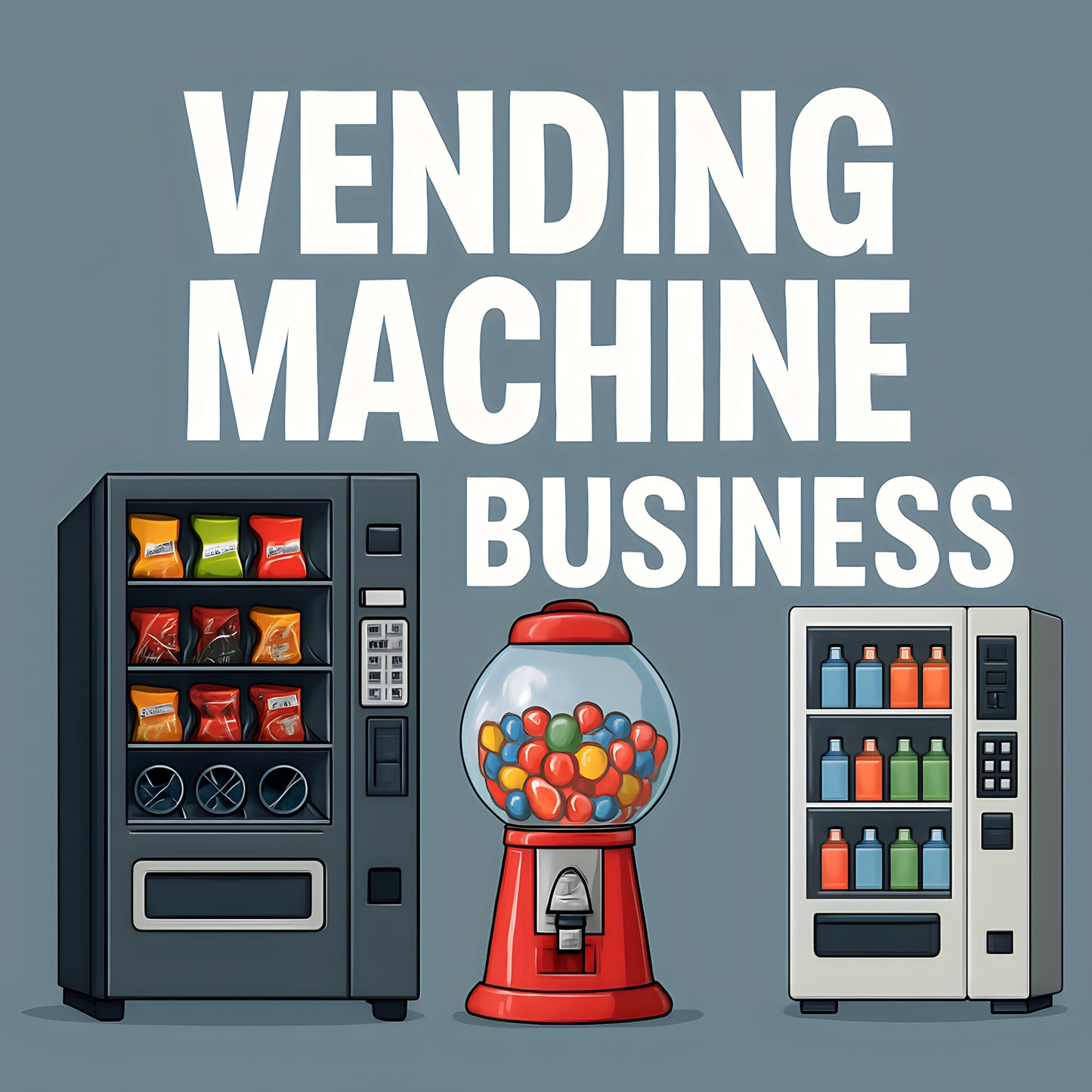 Become a Vending Machine Business Owner Course - Startup EBook + Tools Included!