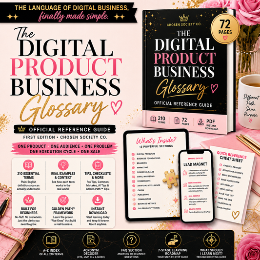 Digital Product Business Glossary | 210 Business Terms |