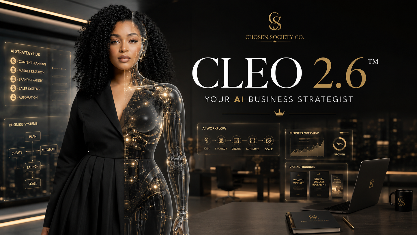 Cleo 2.6 — Your Digital Business Bestie (AI That Helps You Actually Make Money)