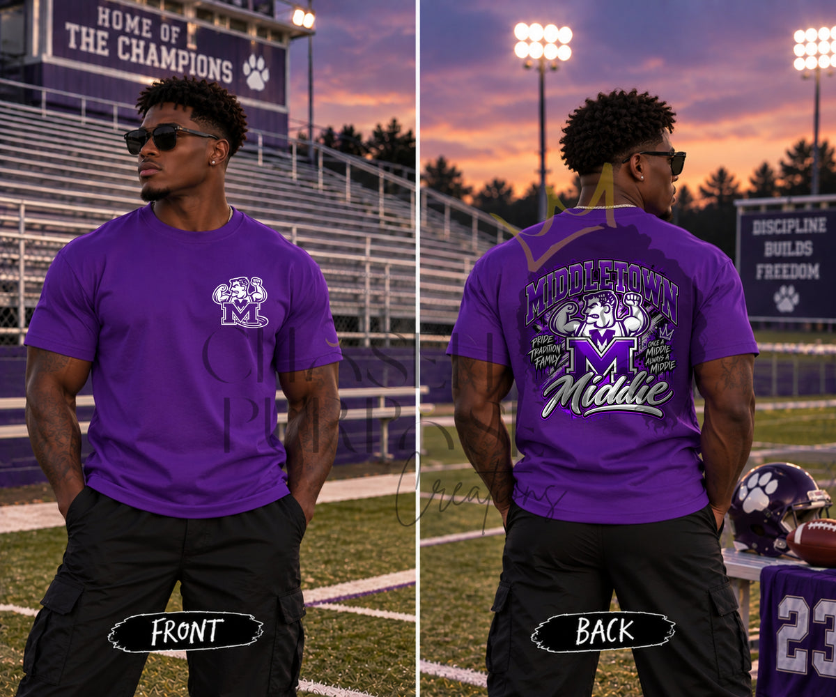 Middletown Middies Spirit Wear | T-Shirt & Hoodie