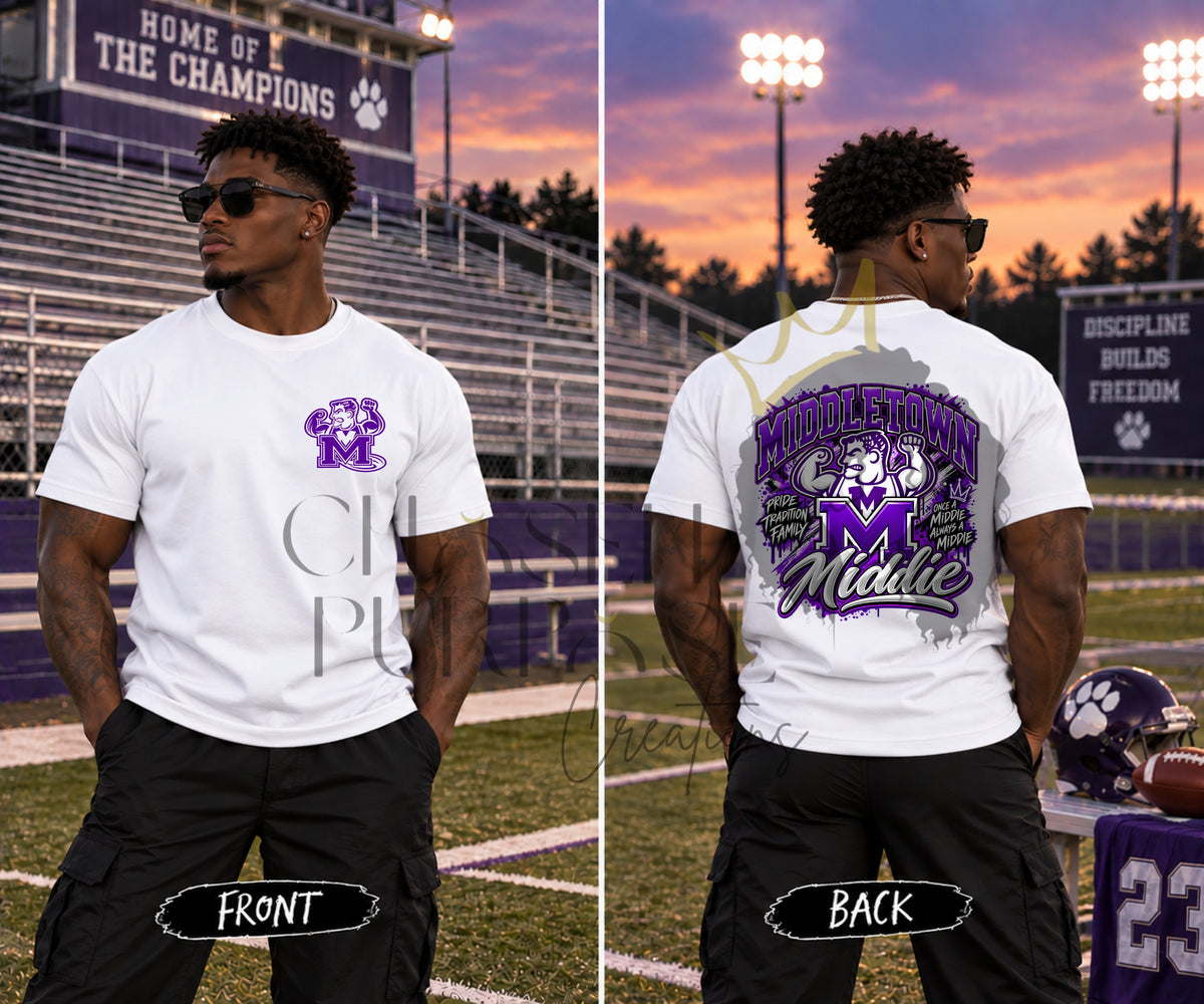 Middletown Middies Spirit Wear | T-Shirt & Hoodie