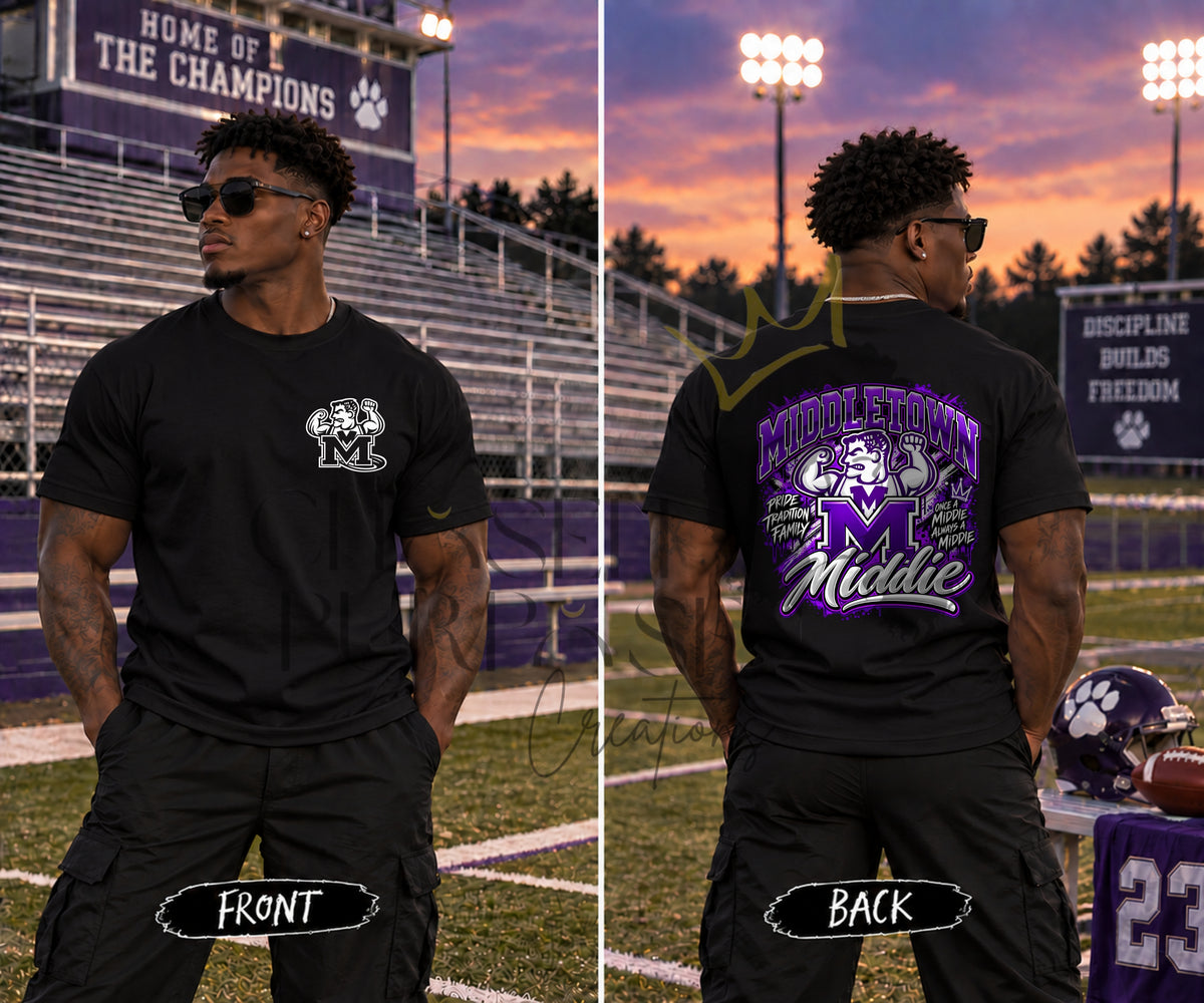 Middletown Middies Spirit Wear | T-Shirt & Hoodie