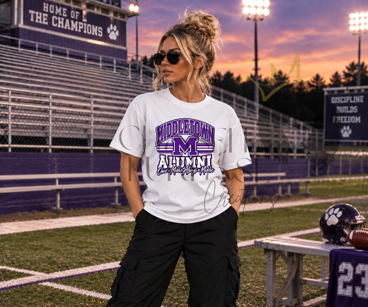 Middletown Middies Spirit Wear | T-Shirt & Hoodie