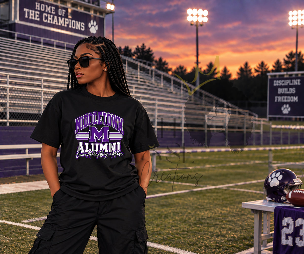 Middletown Middies Spirit Wear | T-Shirt & Hoodie