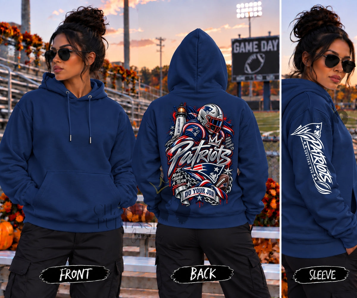 Game Day Spirit Hoodie | Sports Team Fan Apparel | Stadium Style Apparel