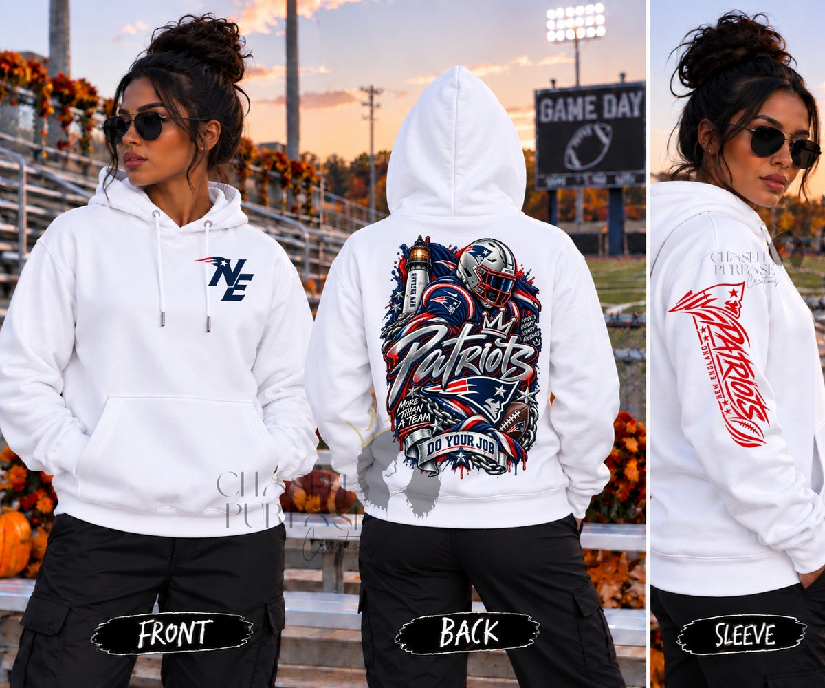 Game Day Spirit Hoodie | Sports Team Fan Apparel | Stadium Style Apparel