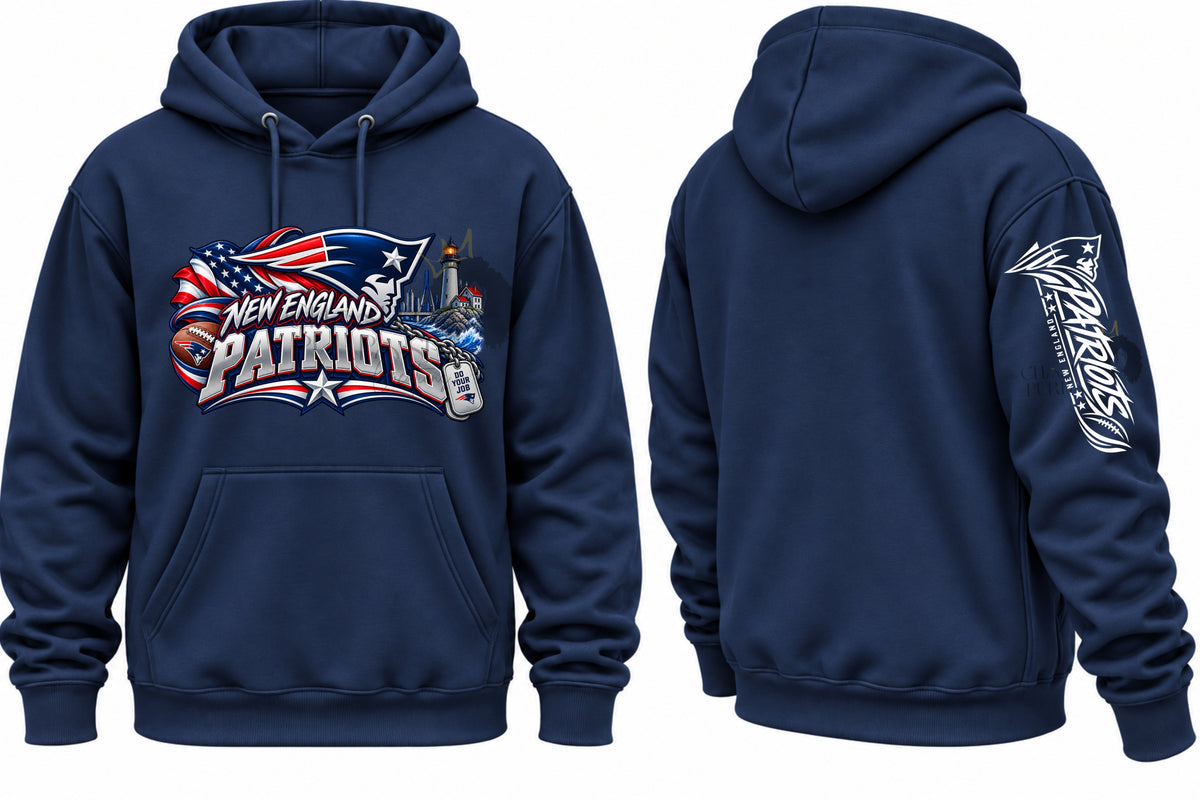 New England Patriots Game Day T-Shirt & Hoodie | Football Fan Apparel