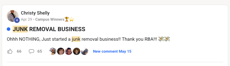 Junk Removal Business Starter Course