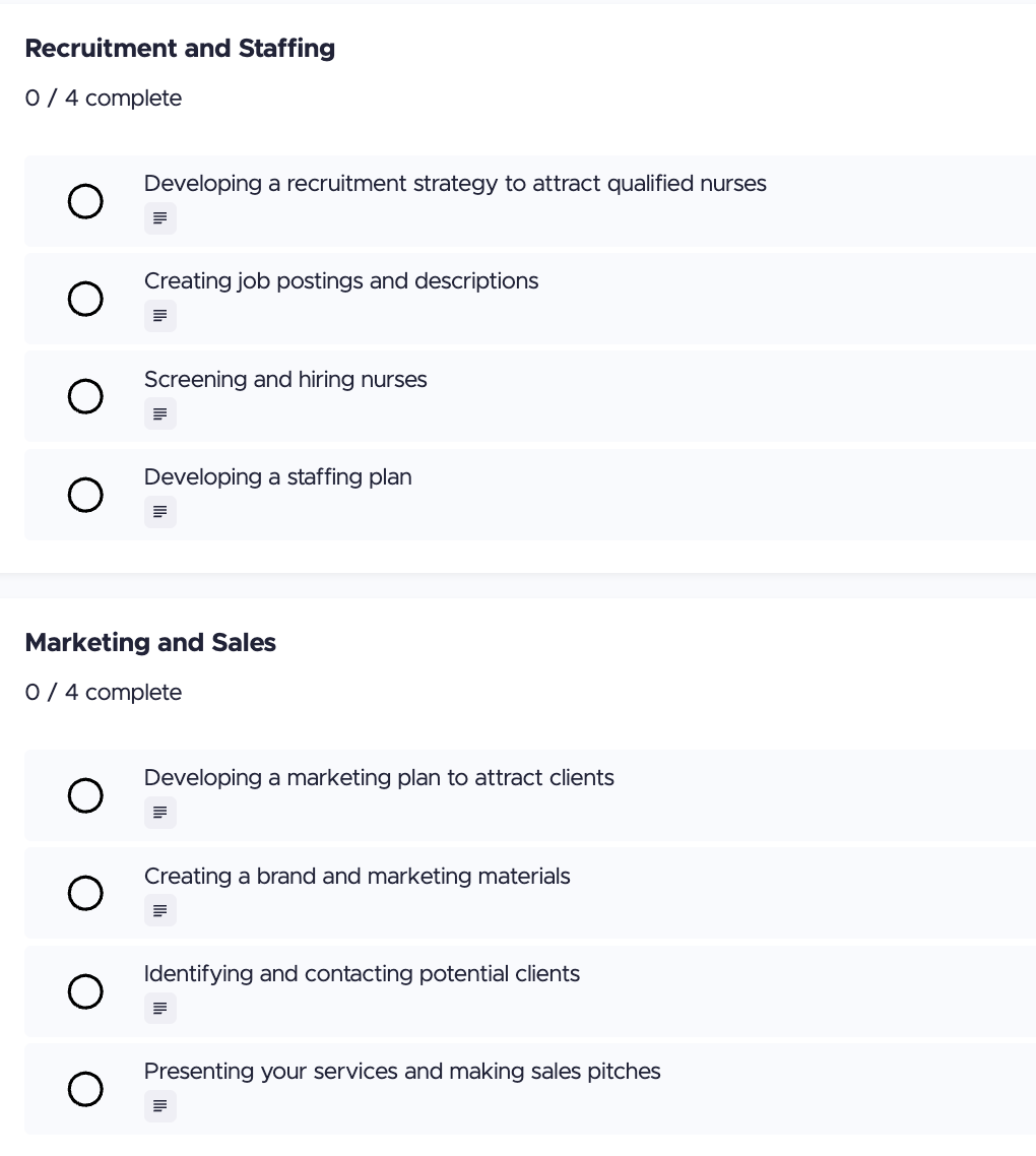 Nurse Staffing Agency Startup Course + Contract Templates