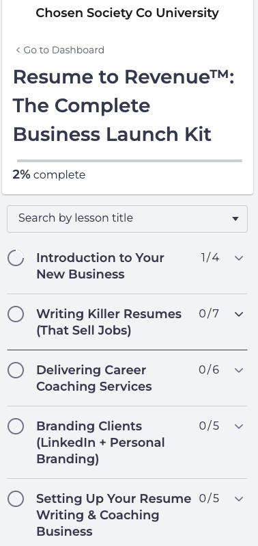 Launch Your Resume Writing & Career Coaching Business — With 20 Templates Included